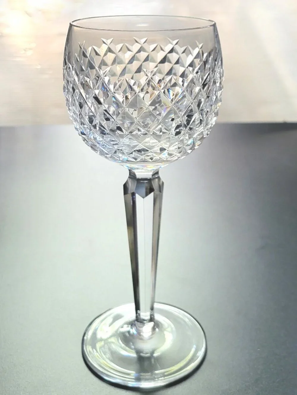 Set of 2 ☘️ Waterford ALANA Crystal Wine Hocks 7.5